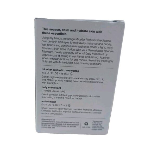 3pc Dermalogica Travel/Mini Lot Set Calming Essentials - Daily milkfolianta NEW - Picture 3 of 5